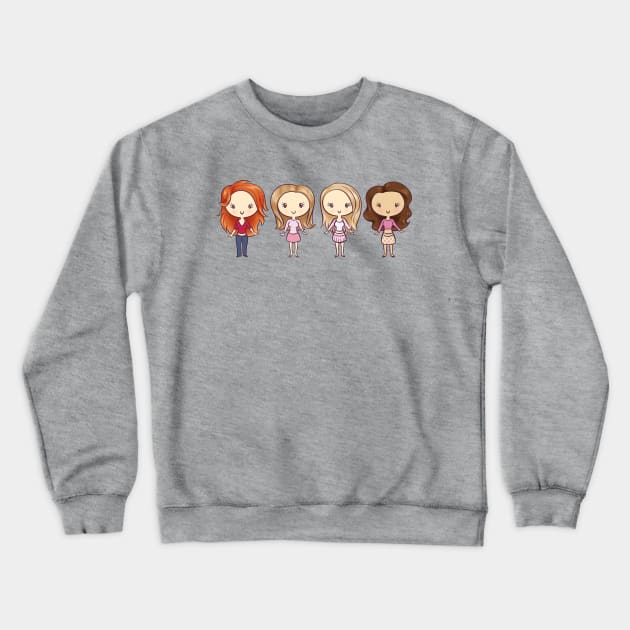 Mean CutiEs Crewneck Sweatshirt by Ellador